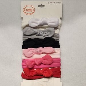 Wonder Nation White and Gray Hair Accessories Set